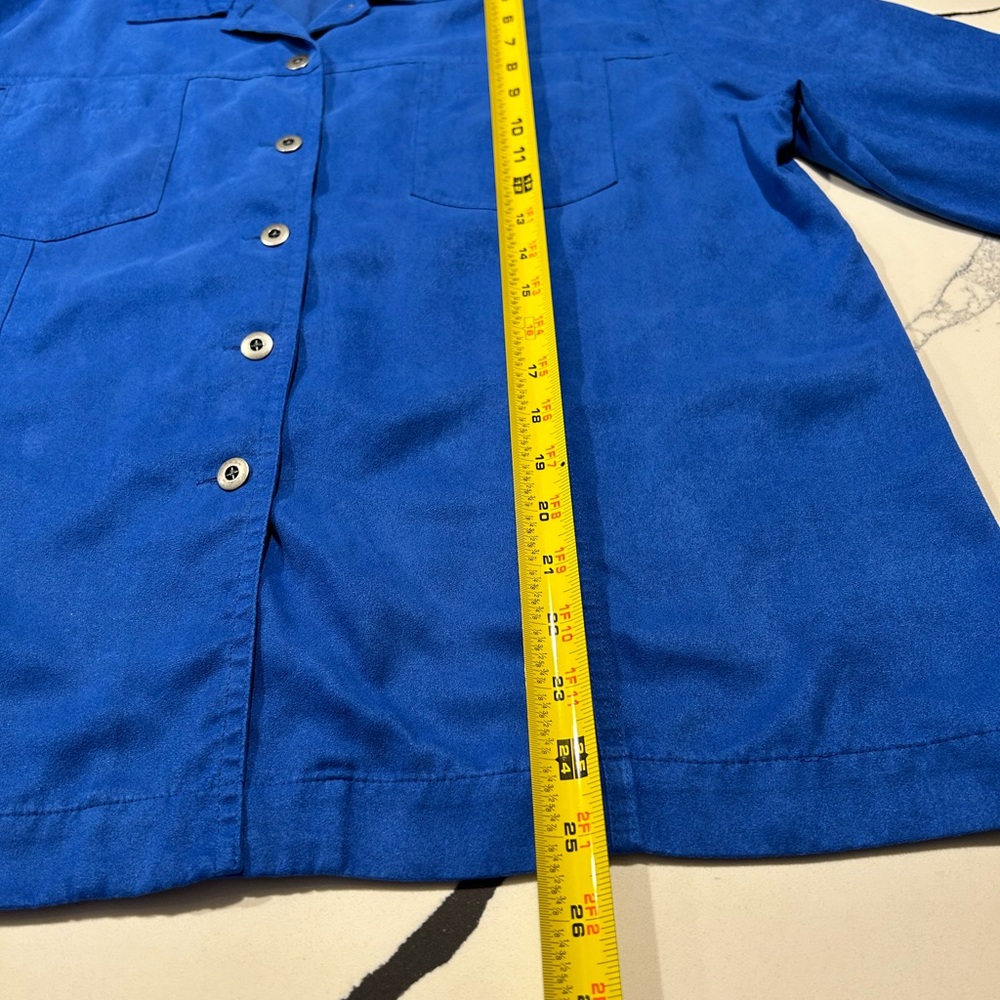 Royal blue Chico’s Shirt. - Picture 4 of 6
